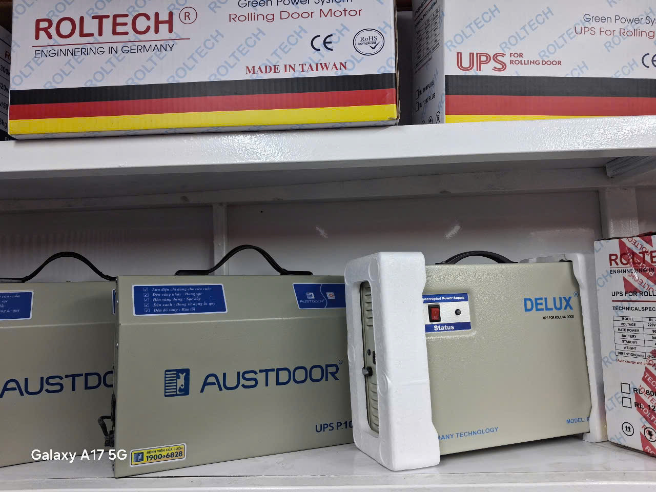 Bộ Lưu Điện Cửa Cuốn Vinh Quang 