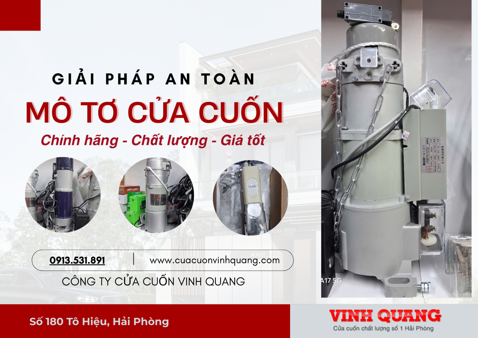 Mô Tơ Cửa Cuốn Hỏng 