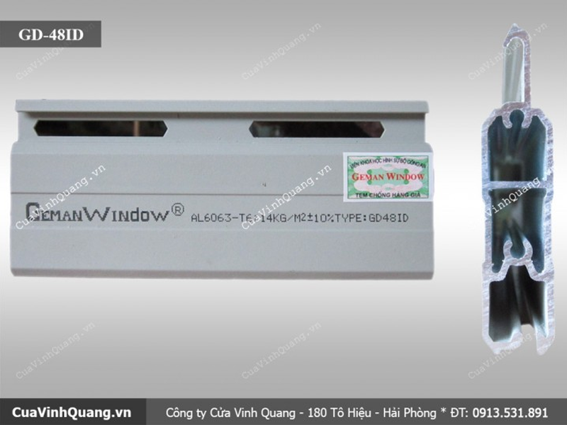 Cửa cuốn GemanWindow GD-48ID